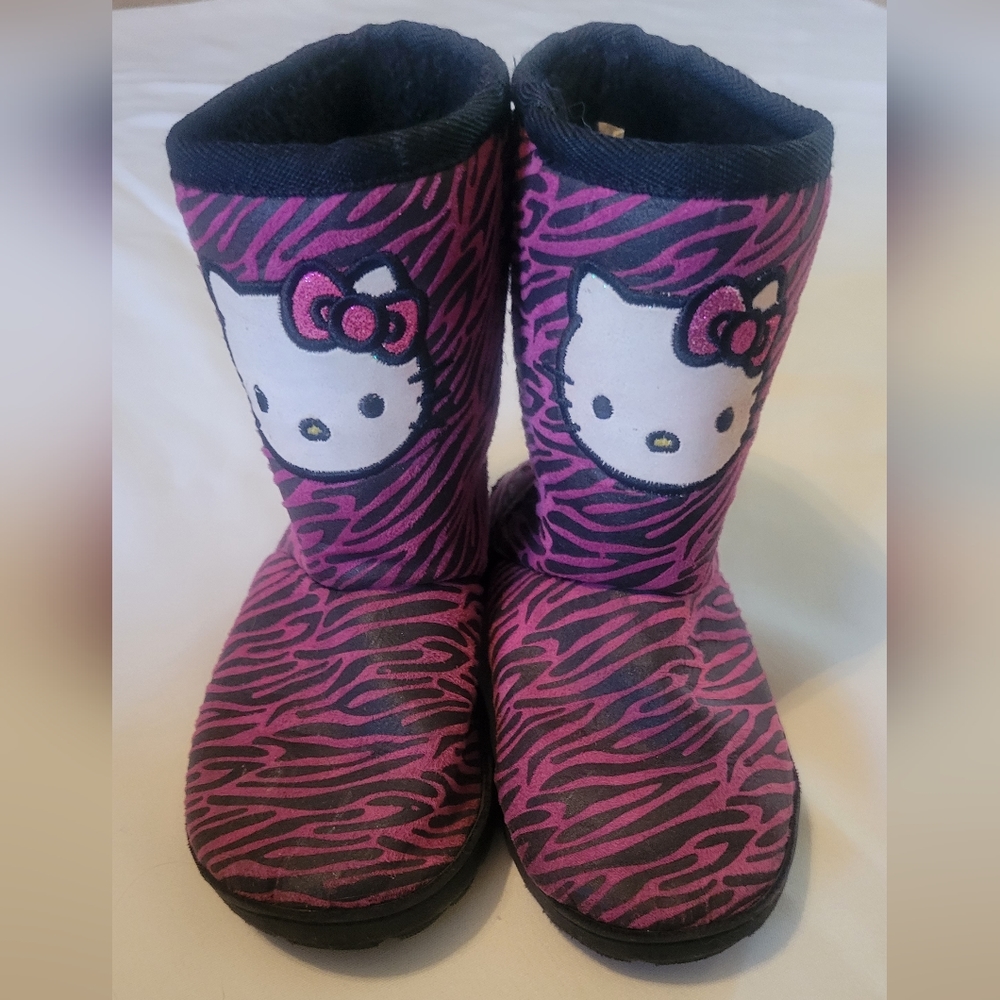 Hello Kitty Winter Snow Boots - Toddler Size 11